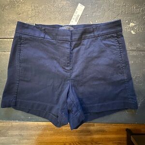 NWT J. Crew Chino Stretch Shorts - aqua blue -  Sz 6